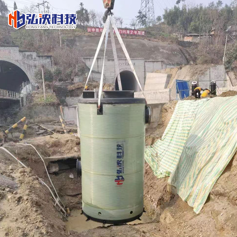 智能一體化玻璃鋼泵站-預(yù)制出廠