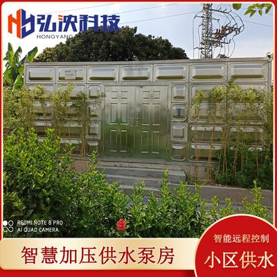 無負壓疊壓供水泵房